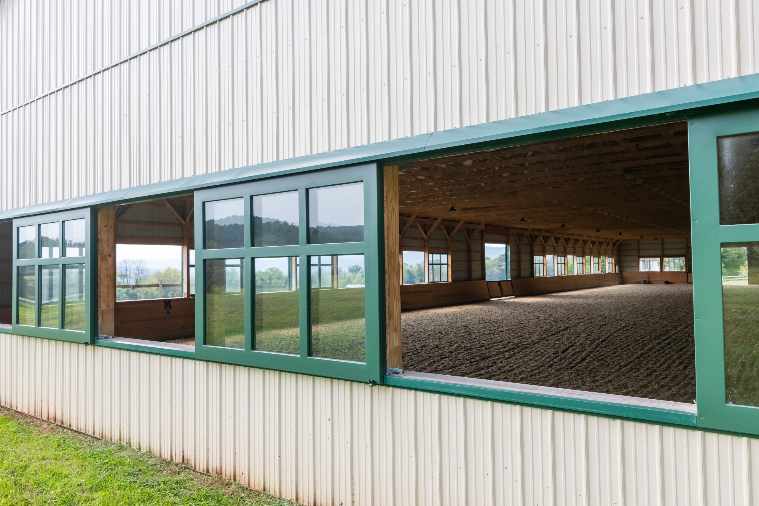 horse barn windows