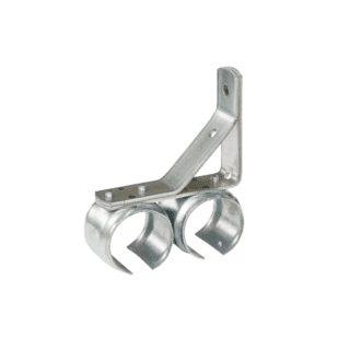 Universal track mounts for sliding barn doors.