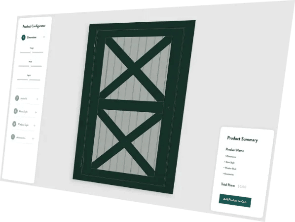 Design your own loft doors for your barn many options for finish, color, and insulation.