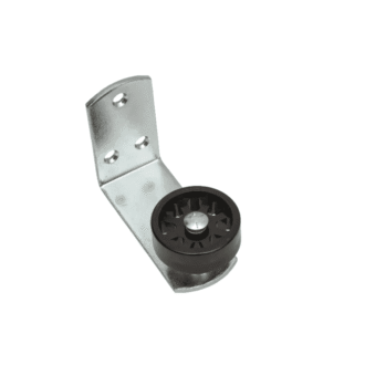 Small roller door guide.