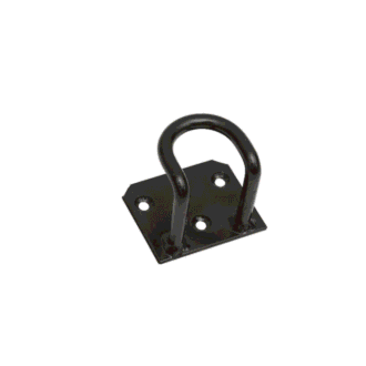 Sliding door guide available in 2", 2.25", and 2.5" widths.