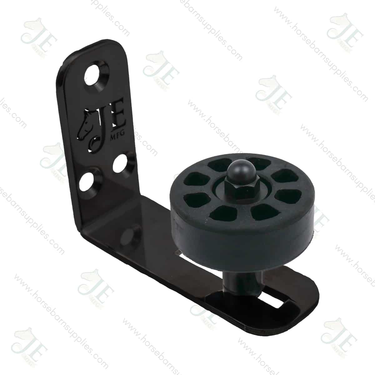 Small Powder Coated Sliding Door Floor Guide – Adjustable Stay Roller for Sliding Doors