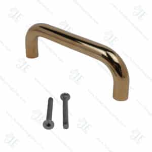 9" Polished Solid Brass Door Pull