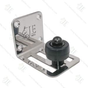 Large Sliding Barn Door Bottom Guide – Polished Stainless Steel Stay Roller for Sliding Doors