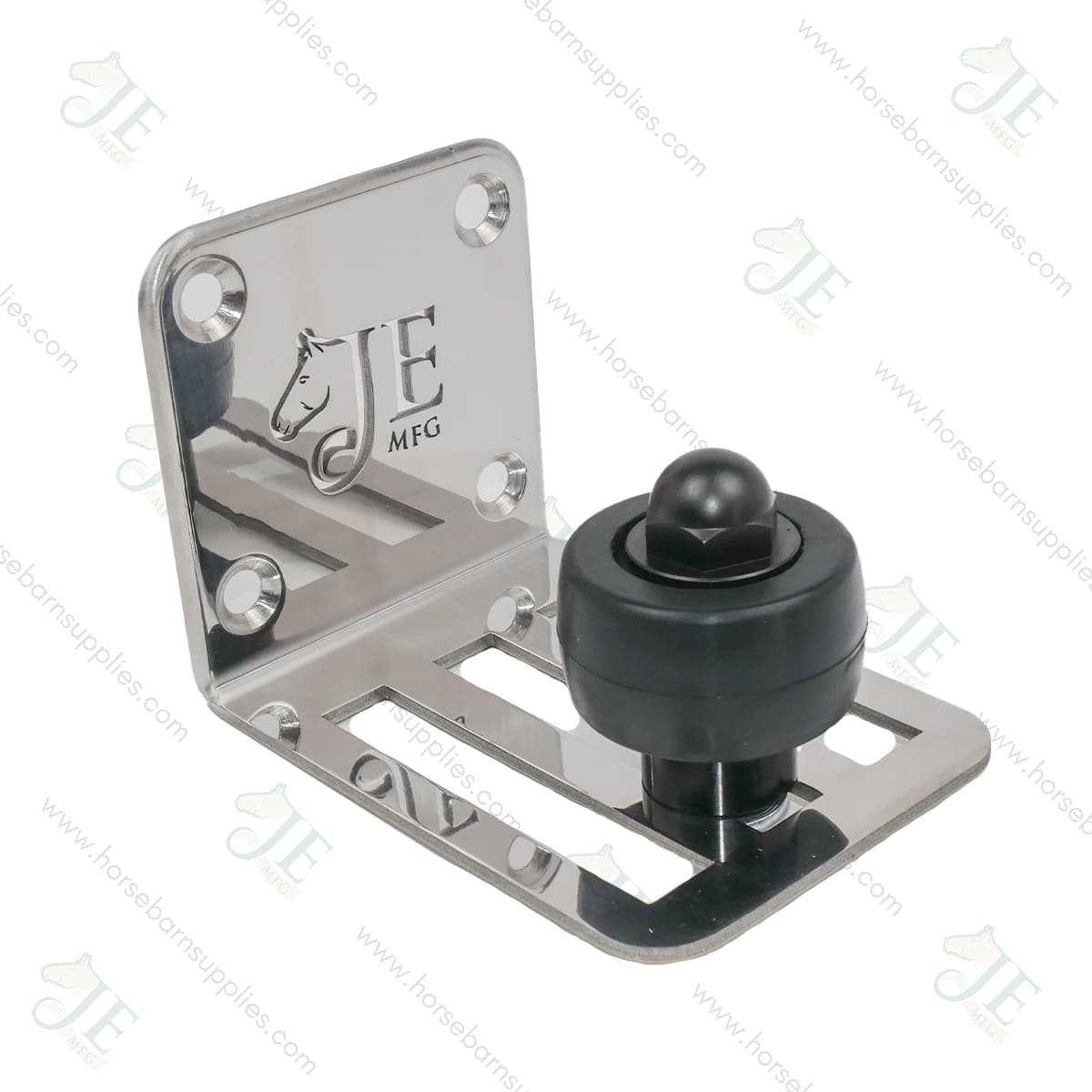 Large Sliding Barn Door Bottom Guide – Polished Stainless Steel Stay Roller for Sliding Doors