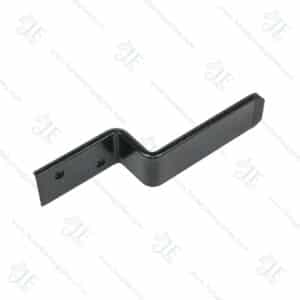 2x6 Powder-Coated Steel Stall Guard Barricade Bracket (Face Mount)