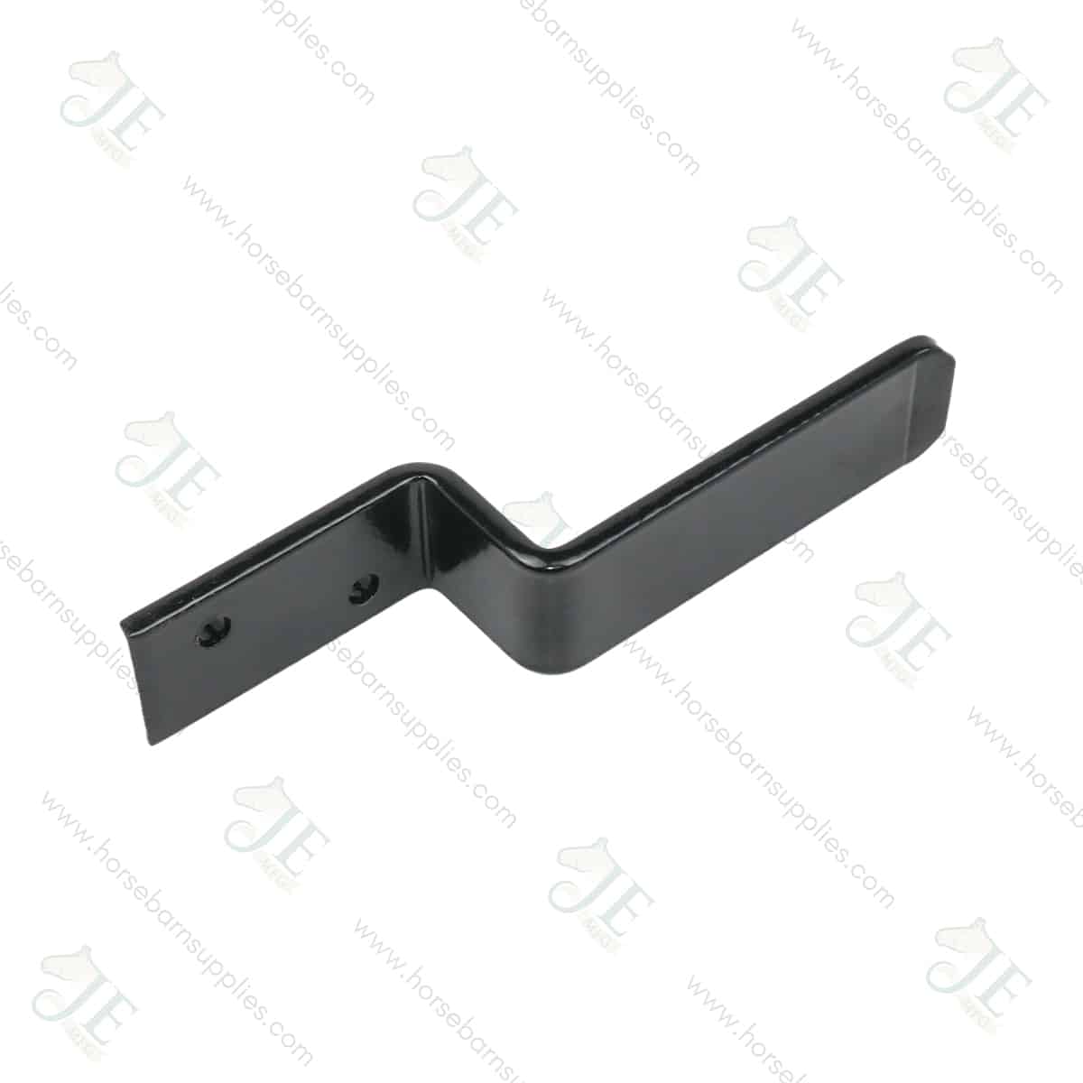 2x6 Powder-Coated Steel Stall Guard Barricade Bracket (Face Mount)
