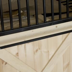 46.75" Blanket Bar – Heavy Duty Stall Blanket Holder for Barns and Stables