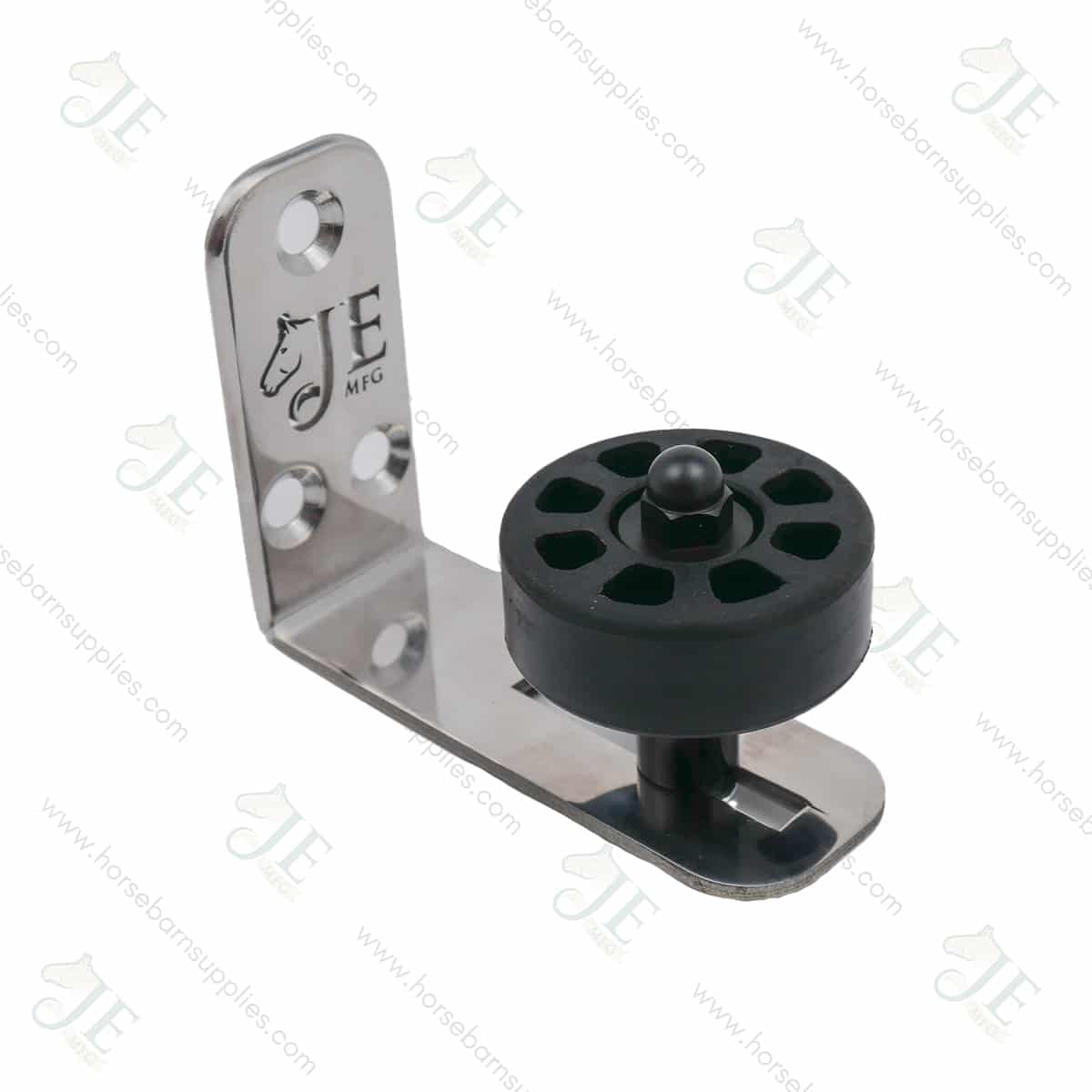 Small Sliding Barn Door Bottom Guide – Polished Stainless Steel Stay Roller for Sliding Doors