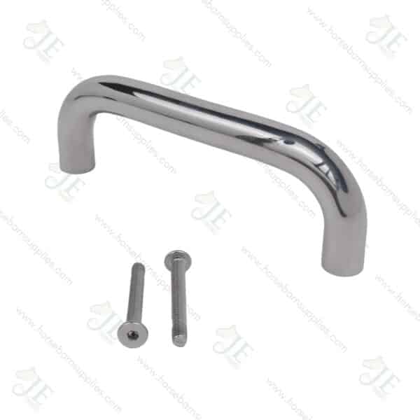 9" Polished Stainless Steel Door Pull