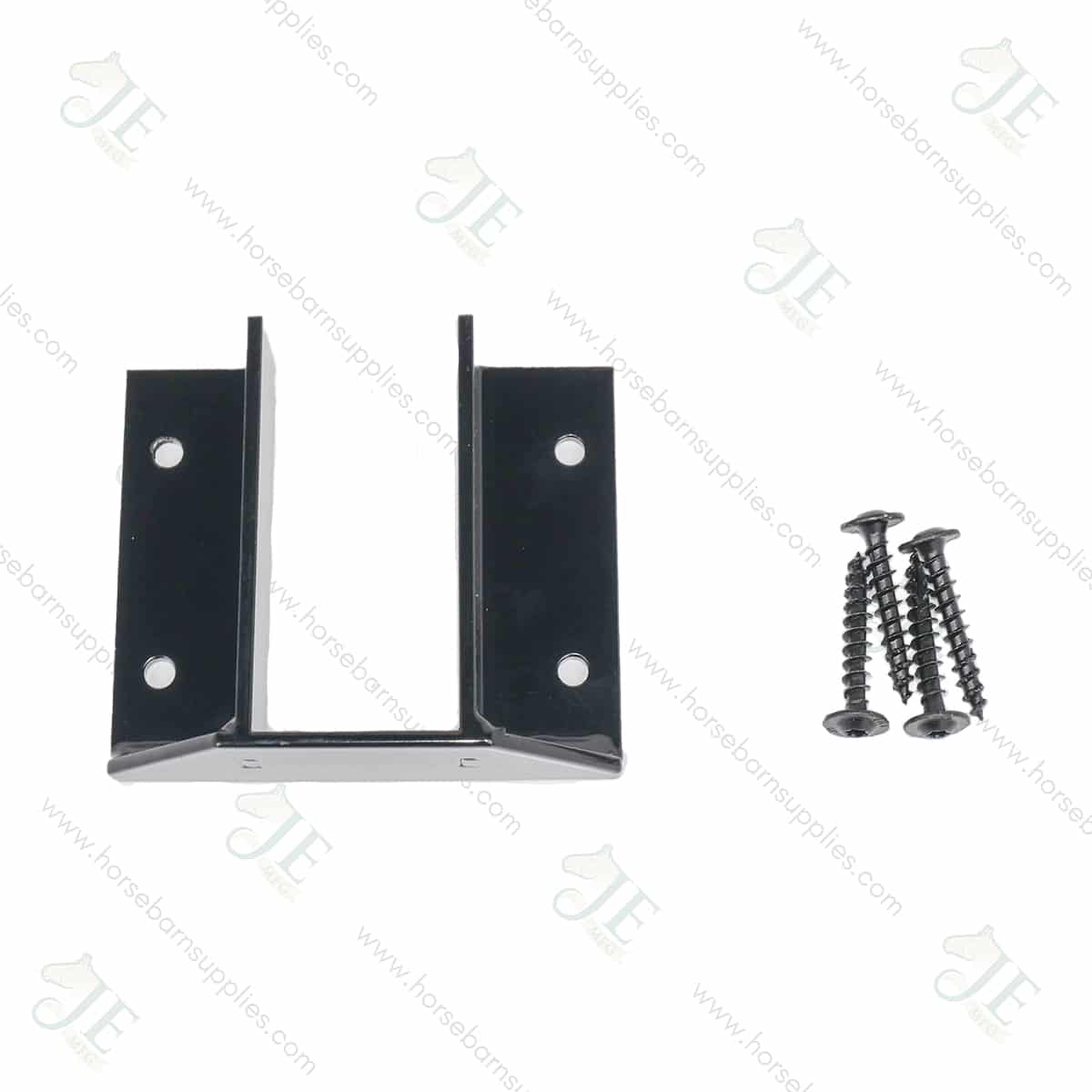 2x4 Powder-Coated Steel Stall Guard Barricade Bracket (Jamb Mount)
