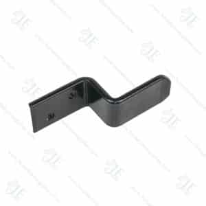 2x4 Powder-Coated Steel Stall Guard Barricade Bracket (Face Mount)