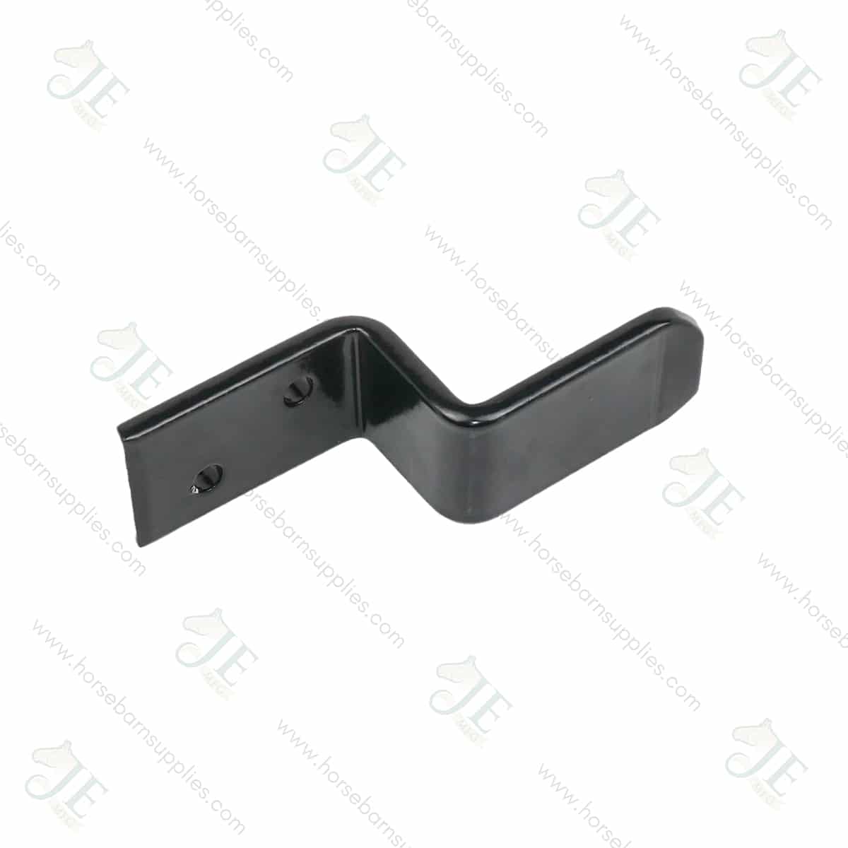 2x4 Powder-Coated Steel Stall Guard Barricade Bracket (Face Mount)