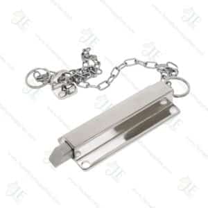 Polished Chrome Chain Bolt