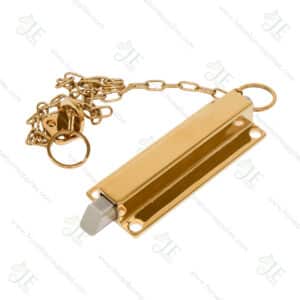 J&E Polished Brass Chain Bolt