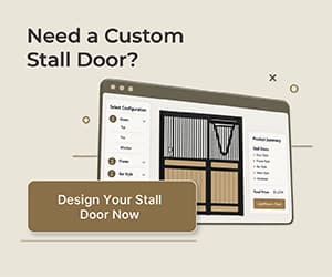Click here to design a custom stall door and stall front online now.