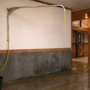 Stainless Steel swiveling horse wash arm